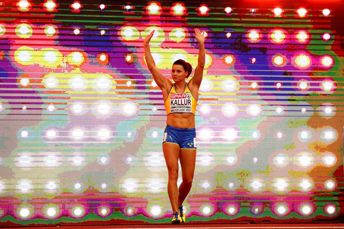 Susanna Kallur se je na evropskem dvoranskem prvenstvu v Beogradu poslovila od tekmovalne atletike.  | Foto: Getty Images