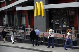 McDonalds zaradi spora zapira vrata v Moskvi