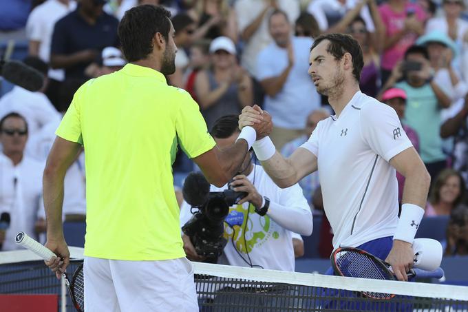 Andy Murray je po 22 zaporednih zmagah naletel na boljšega tekmeca. | Foto: Reuters