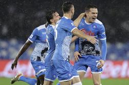 Napoli se je znesel nad Laziem, Milan izgubil proti Sassuolu