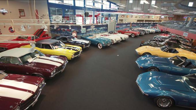 Muscle car museum | Foto: Mecum Auctions