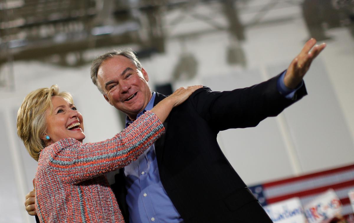 Tim Kaine, Hillary Clinton | Foto Reuters