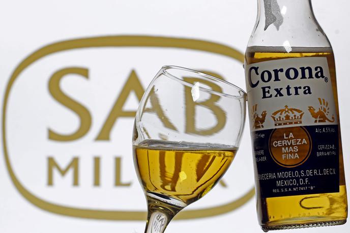 Pivo, SAB Miller, Corona, AB Inbev | Pod okriljem AB InBev je prek lastništva mehiške družbe Grupo Modelo, ene največjih pivovarn na svetu, tudi zelo prepoznavna znamka piva Corona. | Foto Reuters