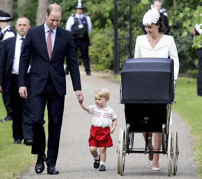 Princ George kraljeva družina william kate | Foto: Reuters