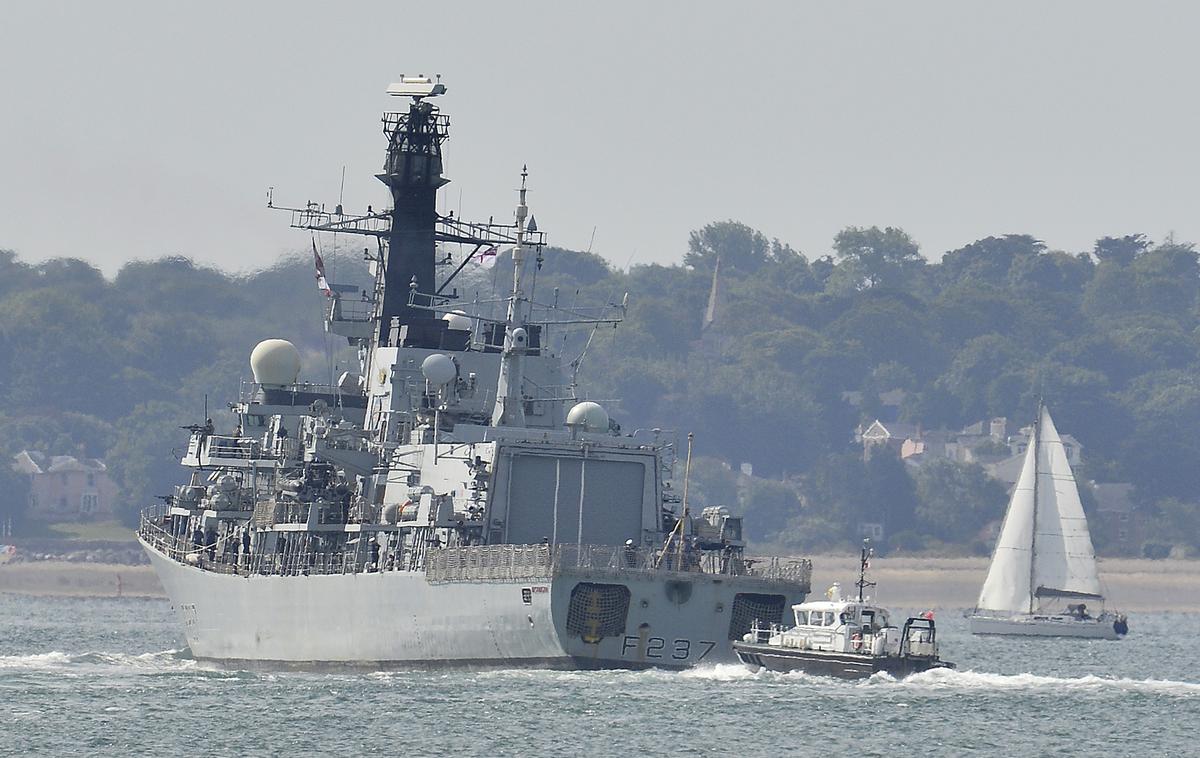 Britanska kraljeva mornarica | Velika Britanija je pripravljena svoje ribištvo braniti tudi z ladjami kraljeve mornarice. | Foto Reuters
