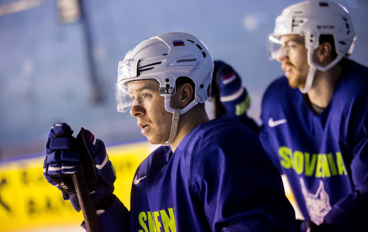 slovenska hokejska reprezentanca trening  SP Pariz | Foto Vid Ponikvar