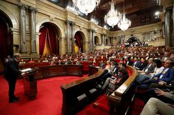 Katalonski parlament z novo resolucijo v podporo samoodločbi