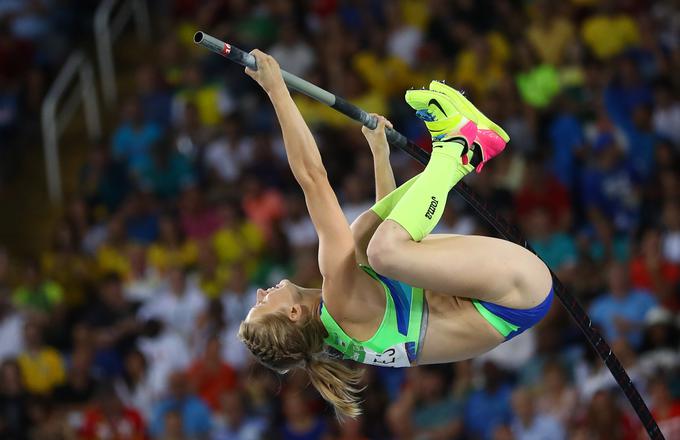 Tina Šutej je navdušila z uvrstitvijo v finale, tam pa zasedla 11. mesto. | Foto: Reuters