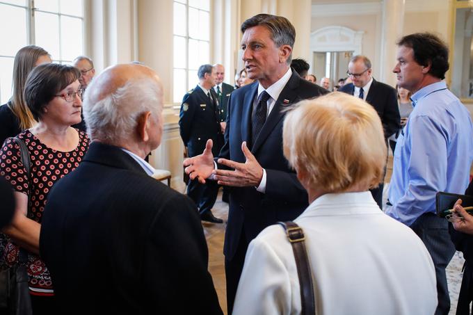 Predsednik države Borut Pahor je ocenil, da je generacija, ki je sodelovala pri osamosvojitvi, v veliki meri opravila naložene naloge. | Foto: STA ,