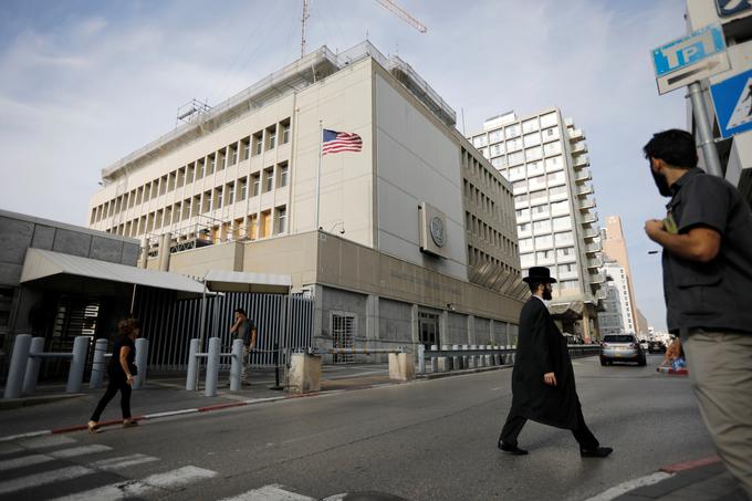 ZDA bo svoje veleposlaništvu v Izraelu iz Tel Aviva preselila v Jeruzalem. | Foto: Reuters