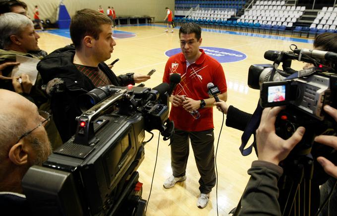 Pred slovensko sedmo silo naj bi Nikitović prvič stopil ob koncu tedna. | Foto: Sportida
