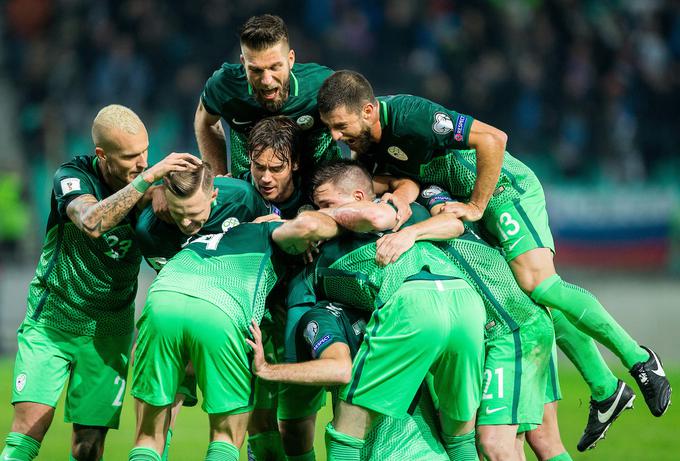 Slovenija je zdaj v skupini F kvalifikacij za SP 2018 v zelo dobrem položaju. | Foto: Sportida