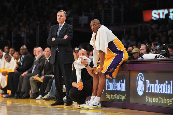 V mladosti se je navduševal nad igro Mika D'Antonija, ki je bil v zgodnjem obdobju pri LA Lakers njegov trener.  | Foto: Getty Images