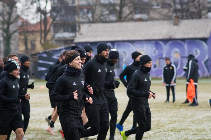 Luka Zahović na uvodnem treningu v letu 2019 ni skrival dobre volje. | Foto: Matjaž Vertuš