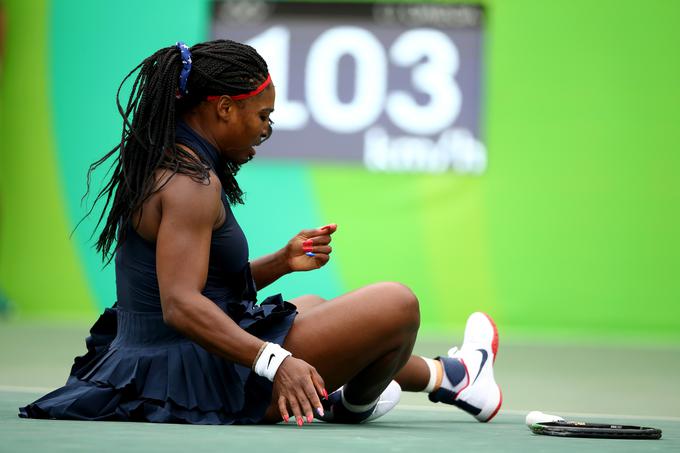 Serena Williams se je od olimpijskih iger poslovila izjemno hitro. | Foto: Getty Images