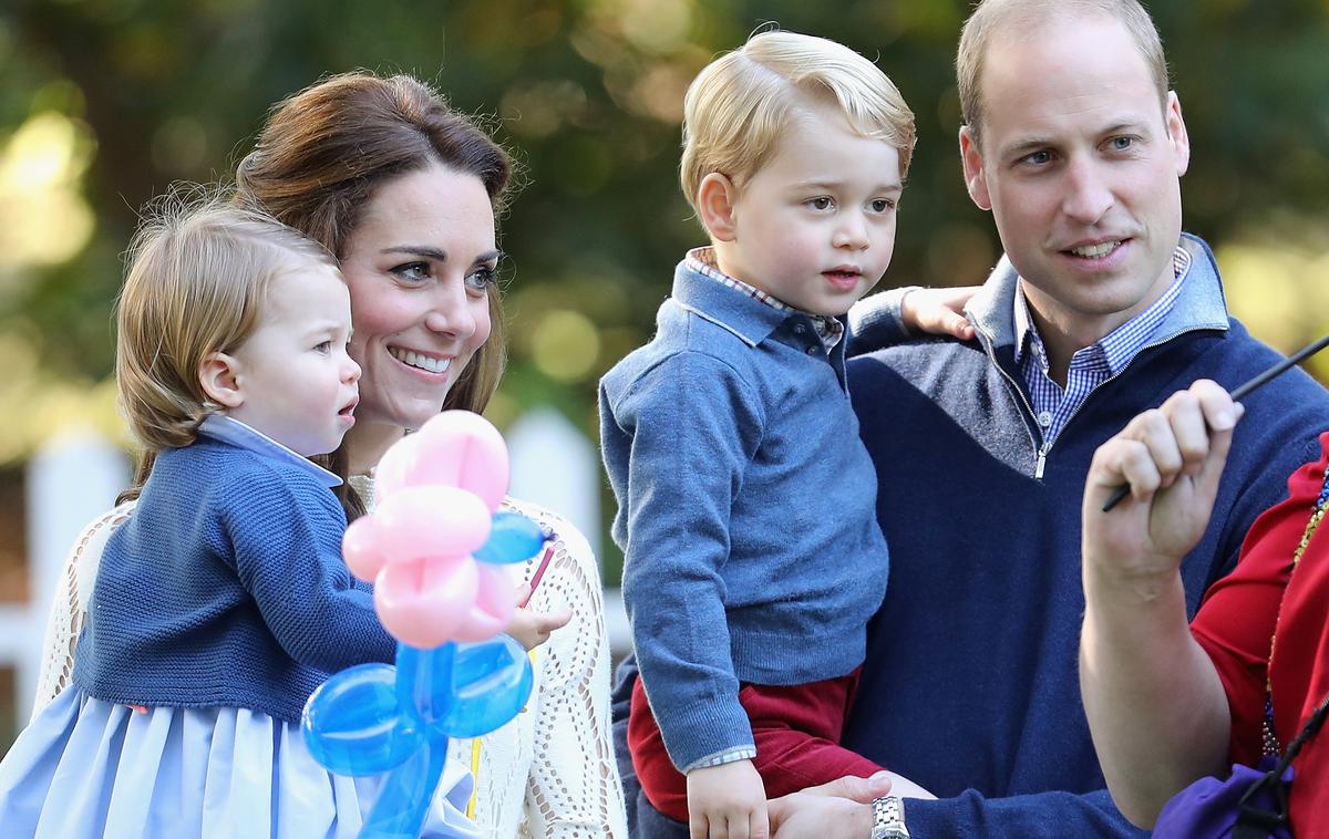 princ william, kate middleton, princ george, princesa charlotte | Foto Getty Images