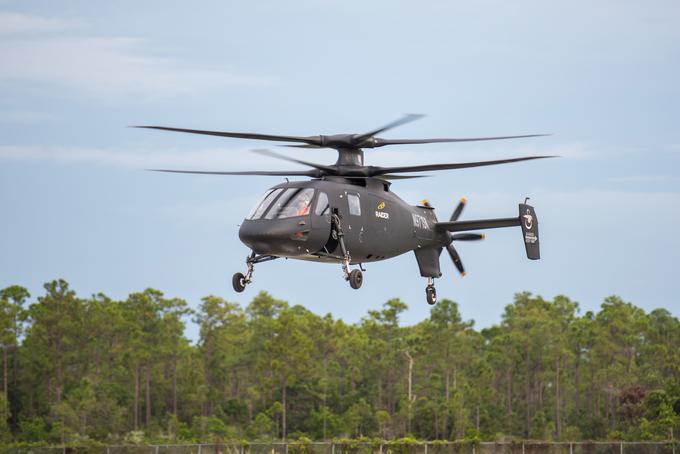 Konkurenčna tehnologija v programu navpičnega dvigovanja X2, je bila zaenkrat testirana samo na manjšem helikopterju S-97 Raider. | Foto: Lockheed Martin
