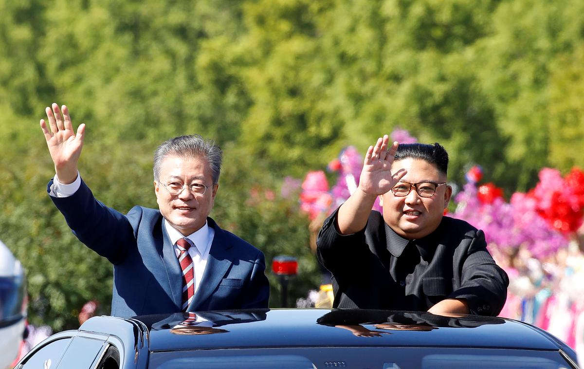 Kim Jong-un, Moon Jae-in | Foto Reuters