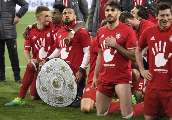 Bayern München bo v novi sezoni branil naslov nemškega prvaka. | Foto: Reuters