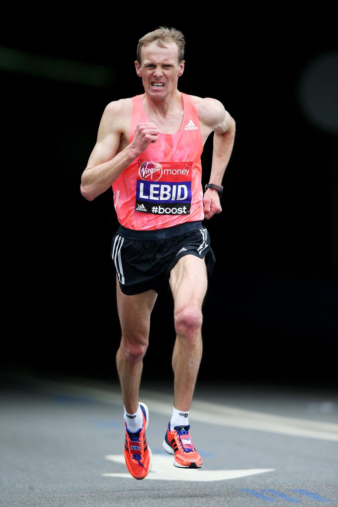 Sergej Lebid med lanskim nastopom v Londonu, kjer je zasedel 10. mesto v močni afriški konkurenci. | Foto: Getty Images