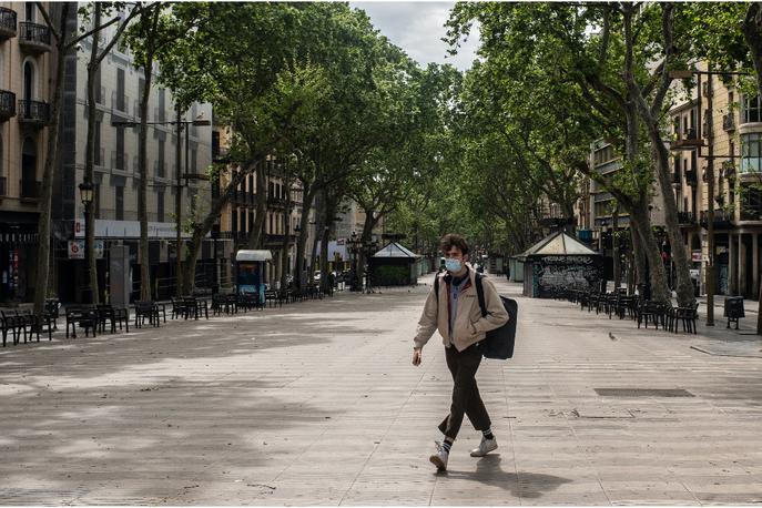 Španija | Karantena v Španiji teče že od 14. marca in bo trajala do najmanj 9. maja.  | Foto Getty Images