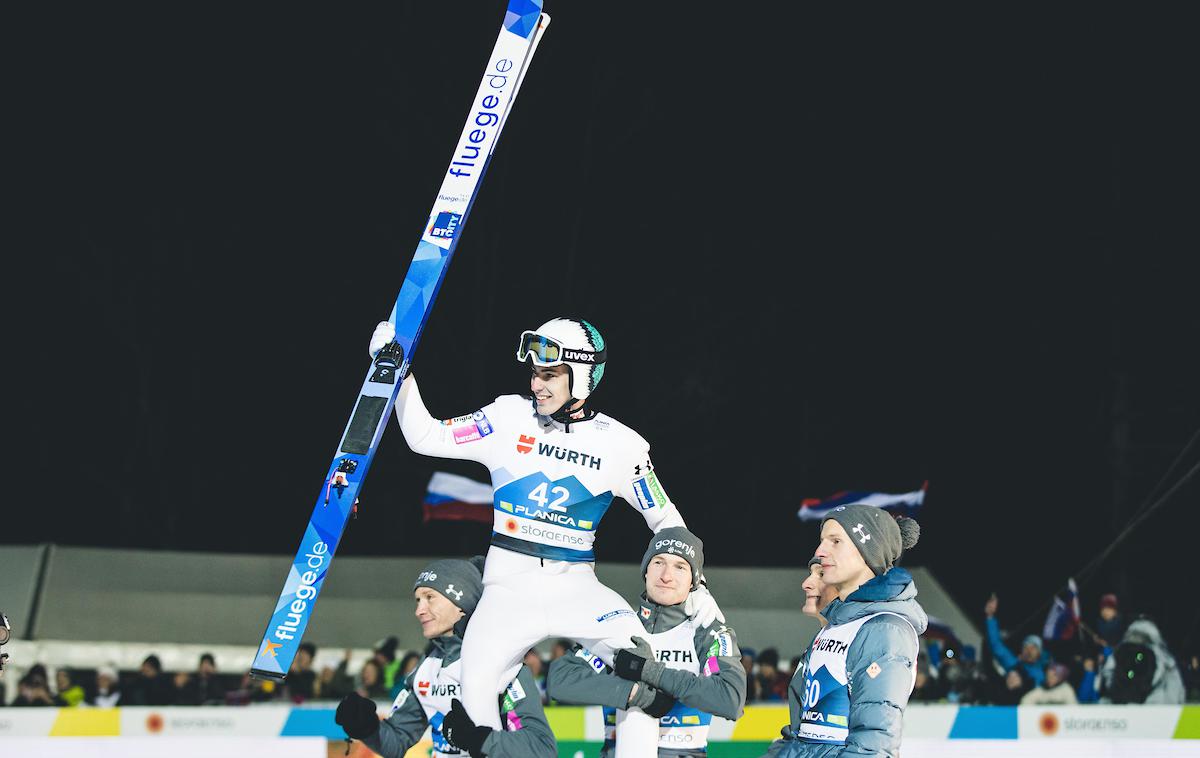 Timi Zajc, Planica 2023 | Timi Zajc je svetovni prvak! | Foto Grega Valančič/Sportida
