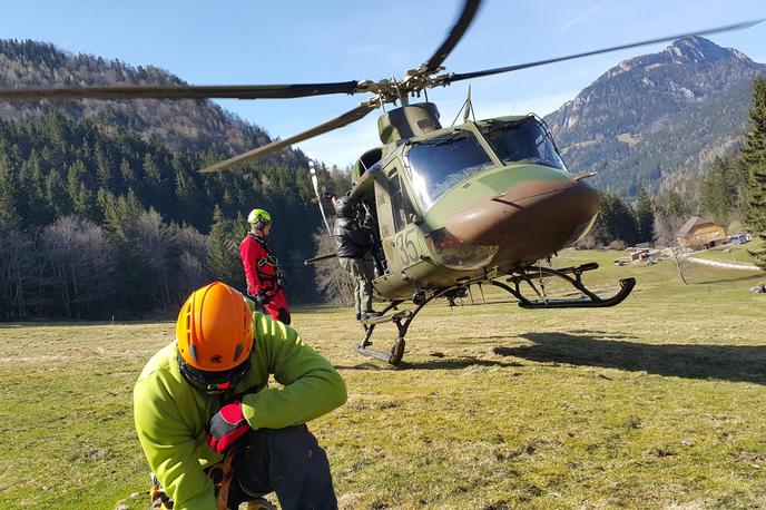 Gorska reševalna služba GRS | Pri sestopu se je huje poškodovala nemška turistka.