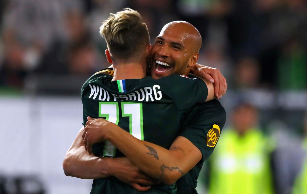 Wolfsburg | Nogometaši Wolfsburga so v 90. minuti iztržili remi proti Eintrachtu. | Foto Getty Images