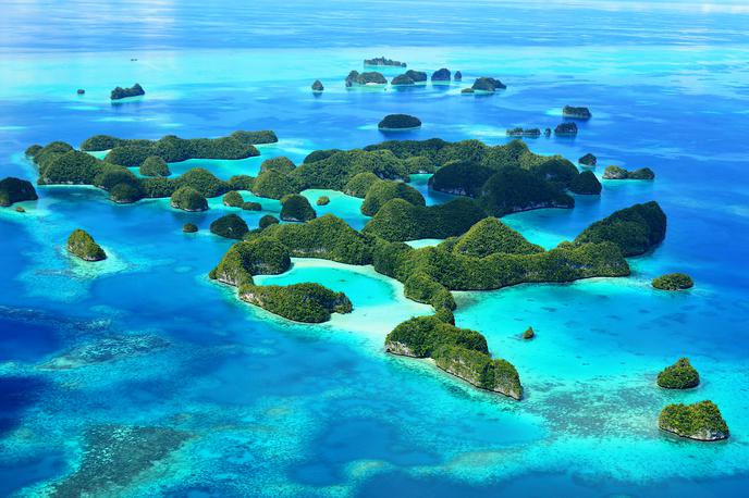 Palau | Palau bi po zaslugi cepljenja lahko postal ena od prvih držav na svetu, ki bodo premagale epidemijo covid-19. | Foto Getty Images