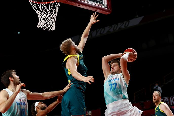 Luka Dončić | Slovenski košarkarji so v boju za bron izgubili z Avstralijo in končali na četrtem mestu. | Foto Reuters