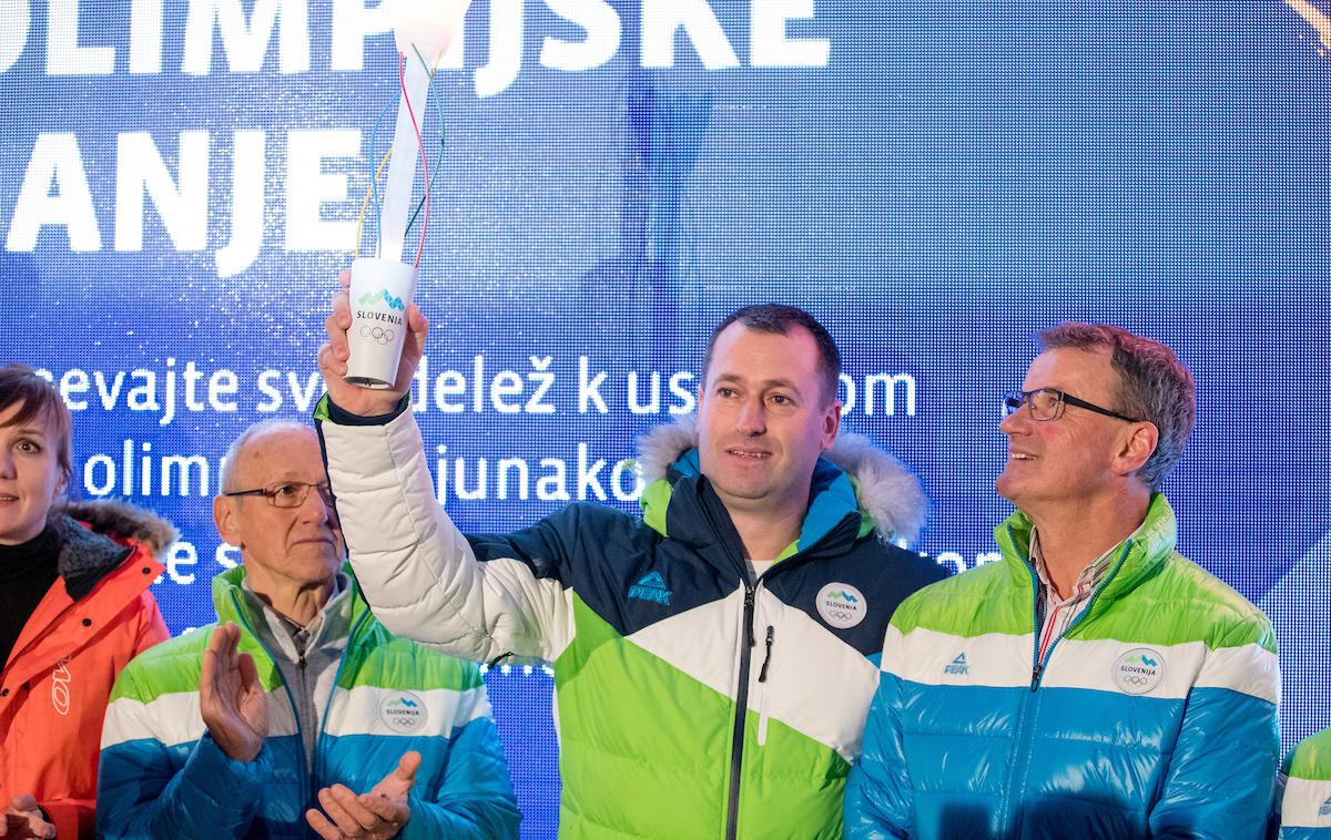 Slovenska olimpijska bakla OKS | Foto Matic Klanšek Velej/Sportida