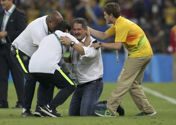 Veliko slavnih brazilskih selektorjev je želelo Selecao popeljati do olimpijskega naslova, prvi, ki mu je to uspelo, pa je postal Rogerio Micale. | Foto: Reuters