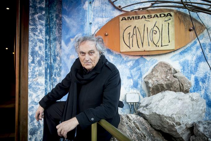 Italijanski arhitekt Gianni Gavioli, avtor notranjosti Ambasade Gavioli | Foto: Ana Kovač