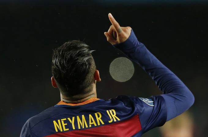 Neymar je letos zaslužil največ. | Foto: Reuters