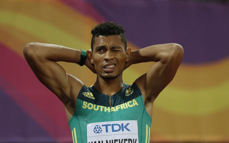 Wayde Van Niekerk Wayde Van Niekerk je imel tokrat tudi nekaj sreče v teku na 200 metrov, saj je komaj ujel finale. | Foto: Reuters