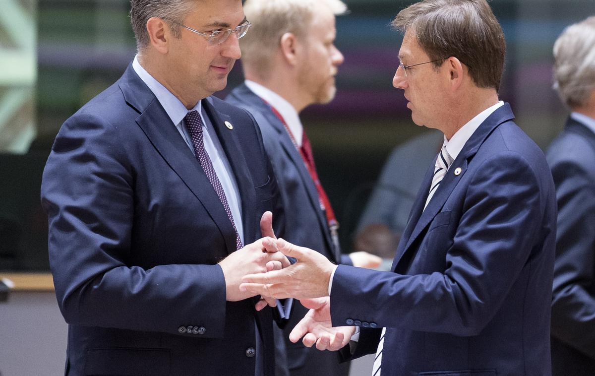 Miro Cerar, Andrej Plenković | Foto STA