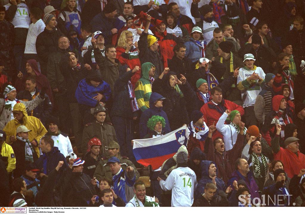 Romunija Slovenija 2001 Bukarešta