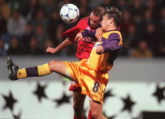 Točkovno uspešna je bila tudi zadnja tekma. Mariboru se je 2. novembra 1999 na gostovanju uspelo obraniti vseh napadov Bayerja in iztržiti remi brez golov. | Foto: Guliverimage/Getty Images