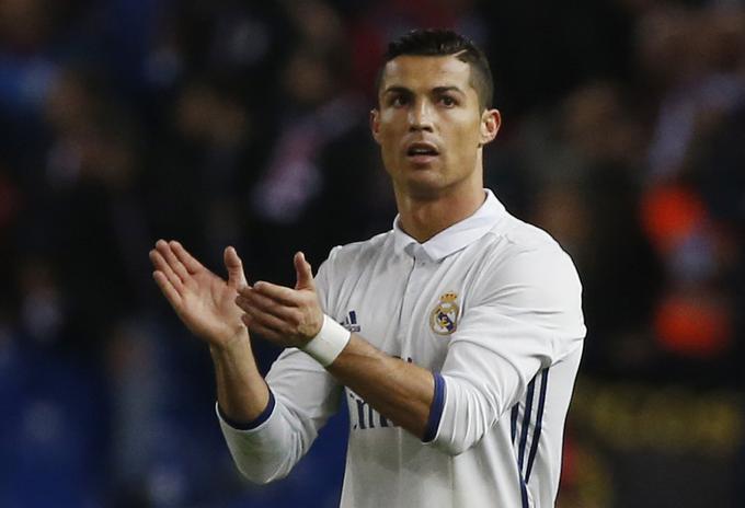 Cristiano Ronaldo je na zadnjem derbiju v tej sezoni, v katerem je Real nadigral Oblakov Atletico, dosegel kar tri zadetke. | Foto: Reuters