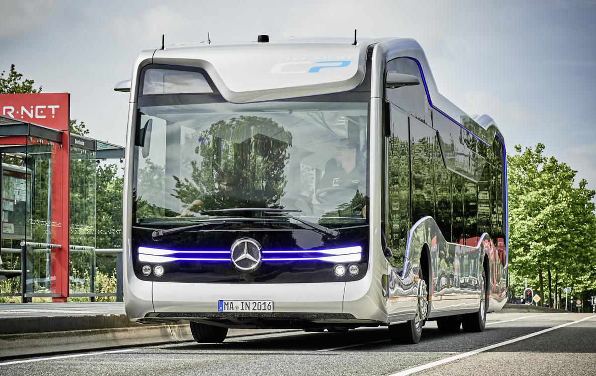 Avtobus prihodnosti Daimler Mercedes | Foto Daimler