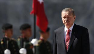 Turški predsednik Erdogan pride konec marca na obisk v Slovenijo