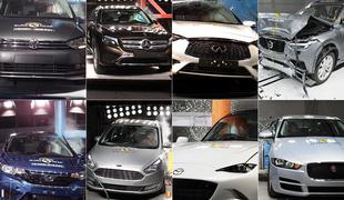 Euro NCAP: Osem najvarnejših avtomobilov leta 2015 (video)