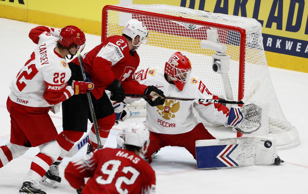 Sp2019: Rusija - Švica | Rusi so premagali tudi Švico. | Foto Reuters