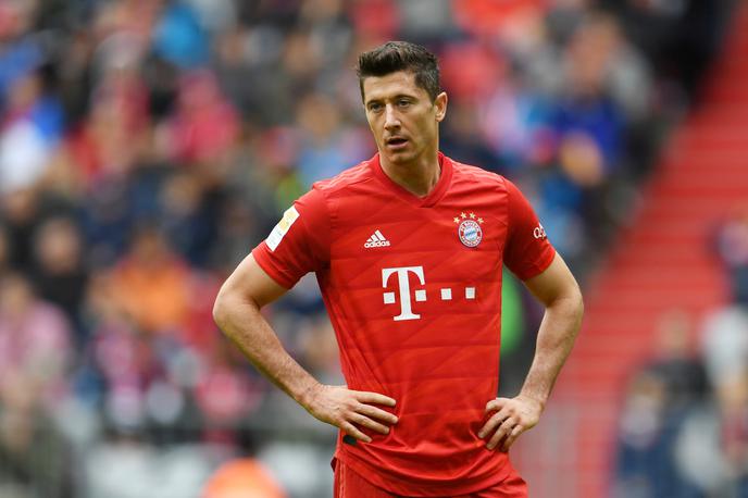 Robert Lewandowski | Zvezdnik Bayerna pravi, da ga poškodba ne moti pri igranju. | Foto Reuters