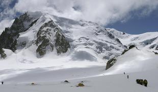 Nesreča na Mont Blancu: tveganje, ki se ga mora zavedati vsak alpinist
