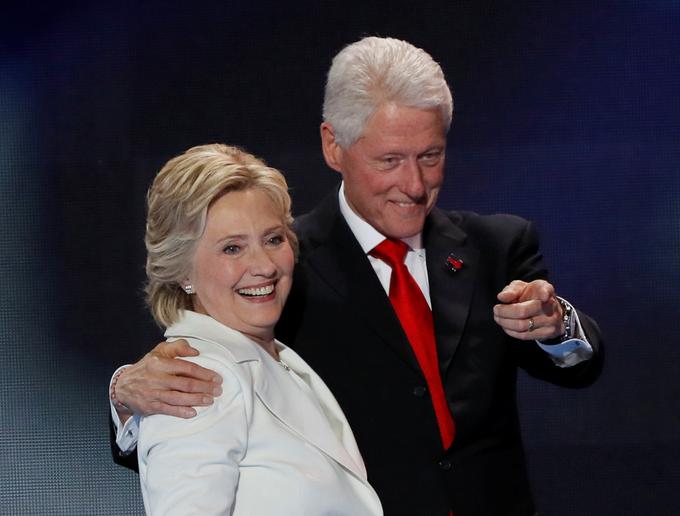 Hillary Clinton in Bill Clinton sta najbolj znan zakonski politični tandem v ameriški zgodovini. | Foto: Reuters