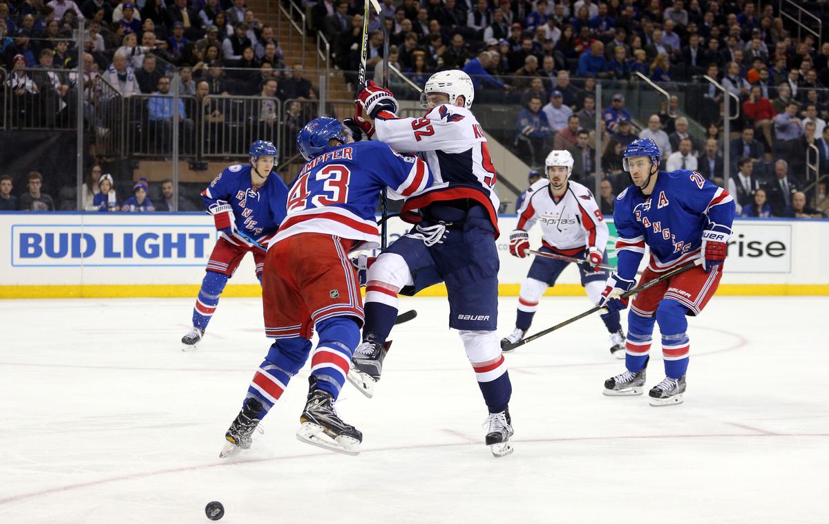 Washington Capitals vs NY Rangers 1. marec 2017 liga NHL | Foto Reuters