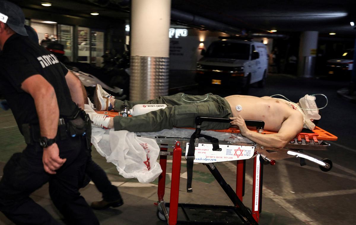 Posledice streljanja v Izraelu | Foto Reuters