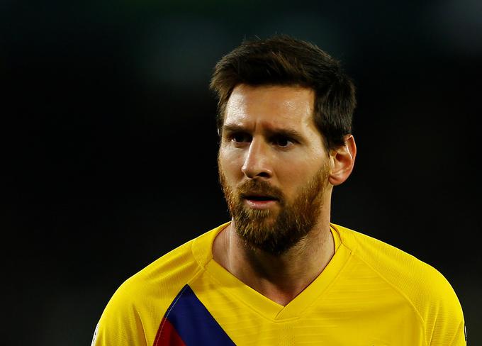 Leo Messi je s prvega mesta zdrsnil na tretje. | Foto: Reuters