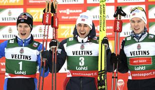 Riiberju zmaga v Lahtiju, Lamparter zmagovalec svetovnega pokala